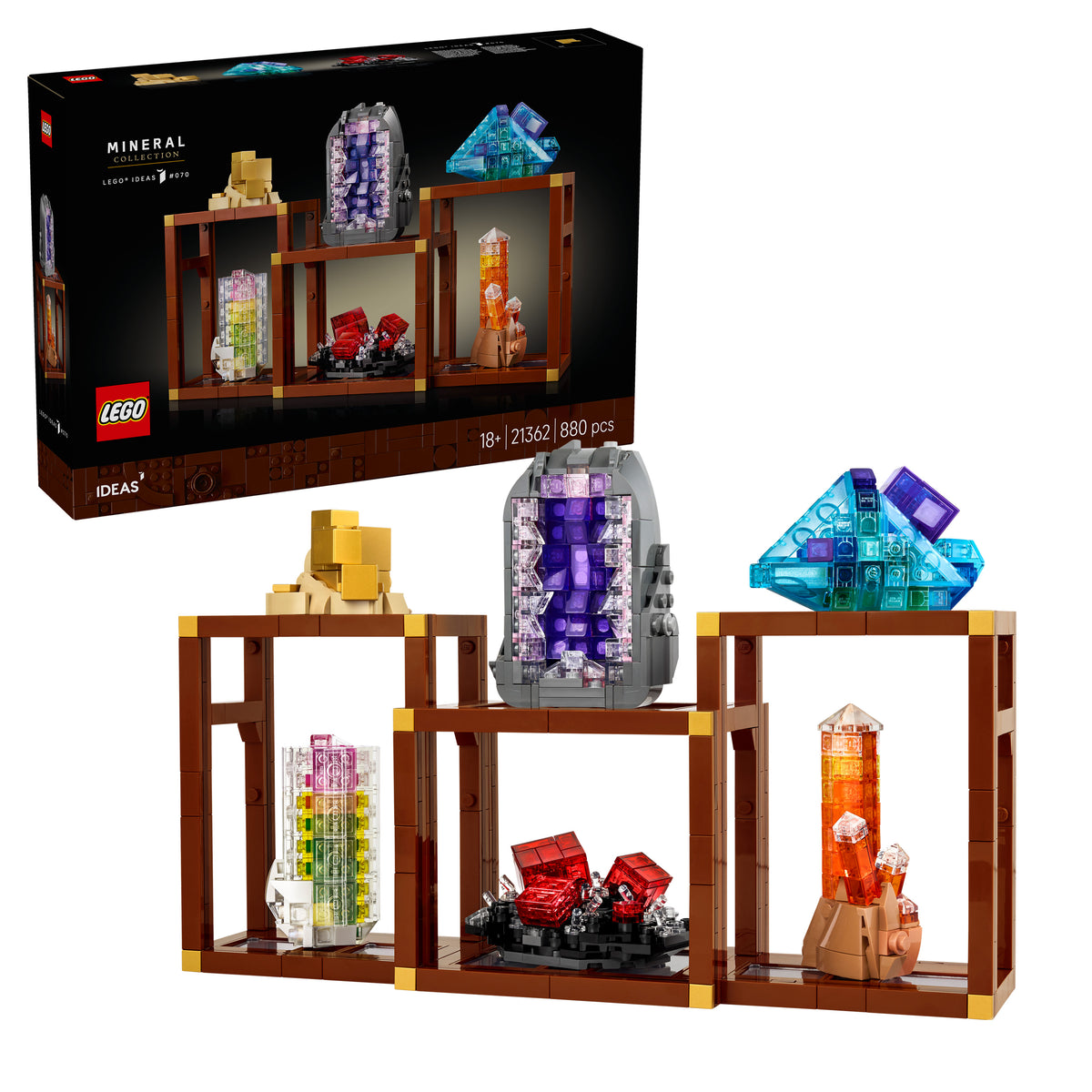 LEGO Ideas 21362 Mineraliensammlung