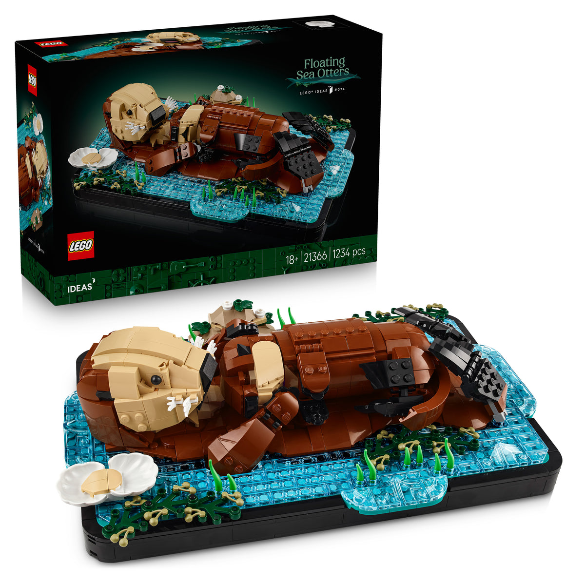 LEGO Ideas 21366 Schwimmende Otter