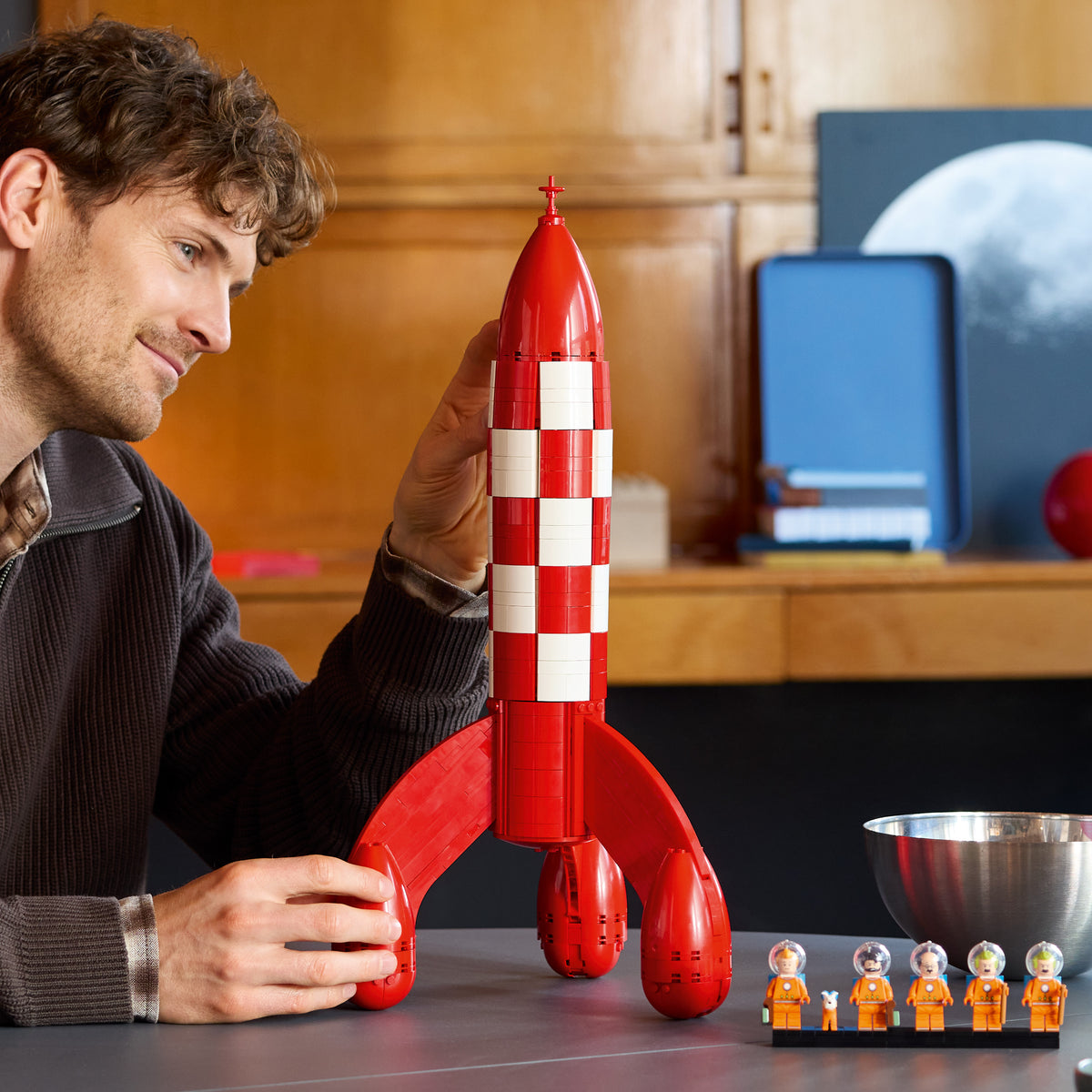 LEGO Ideas 21367 Die Mondrakete von Tintin