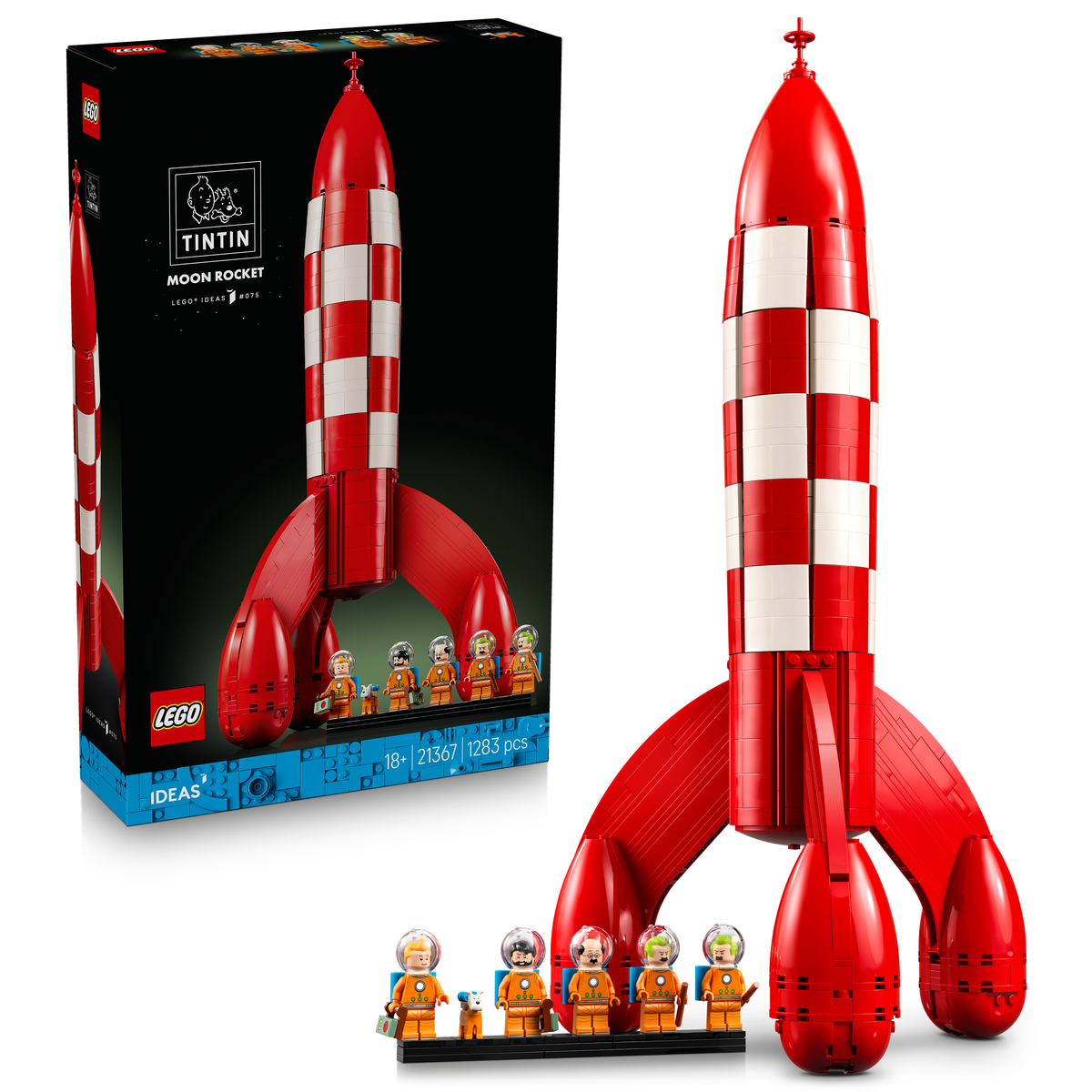 LEGO Ideas 21367 Die Mondrakete von Tintin