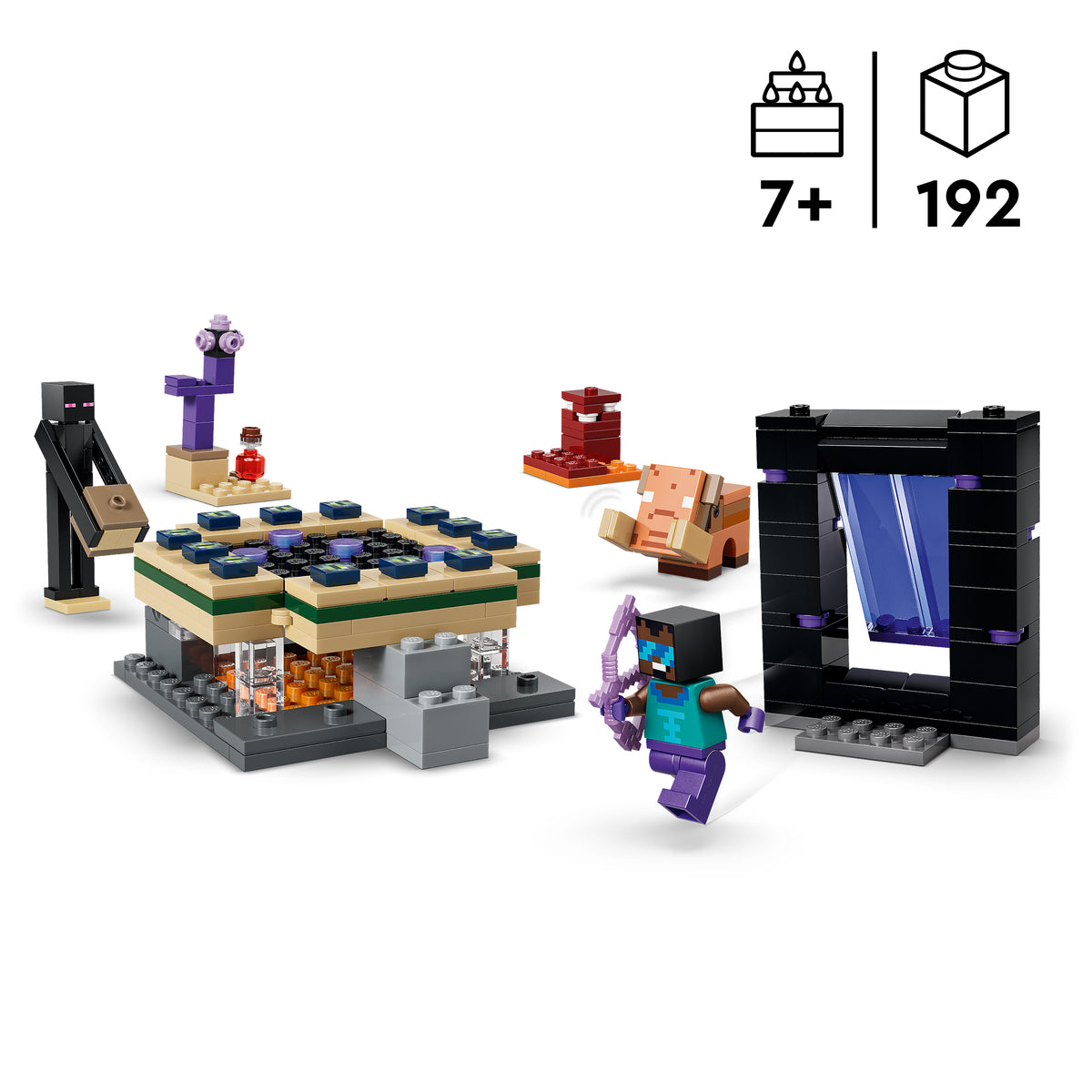 LEGO Minecraft 21584 Reise durch Nether und Endportal