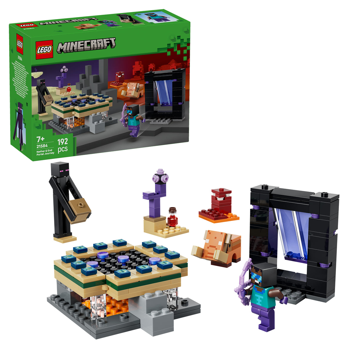 LEGO Minecraft 21584 Reise durch Nether und Endportal