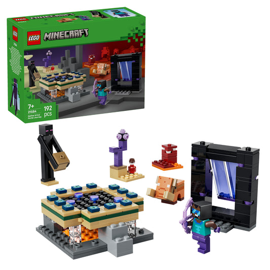 LEGO Minecraft 21584 Reise durch Nether und Endportal