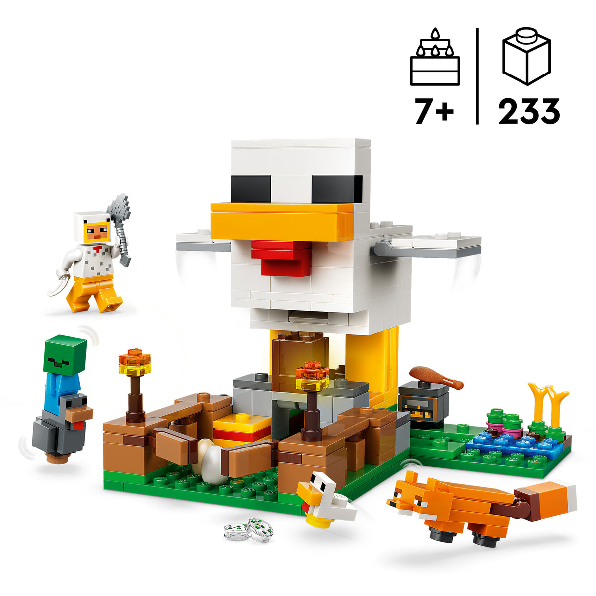LEGO Minecraft 21585 Hühnerfarm