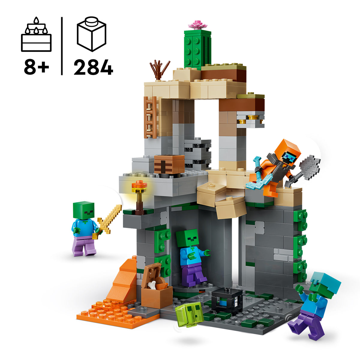 LEGO Minecraft 21587 Zombieverlies