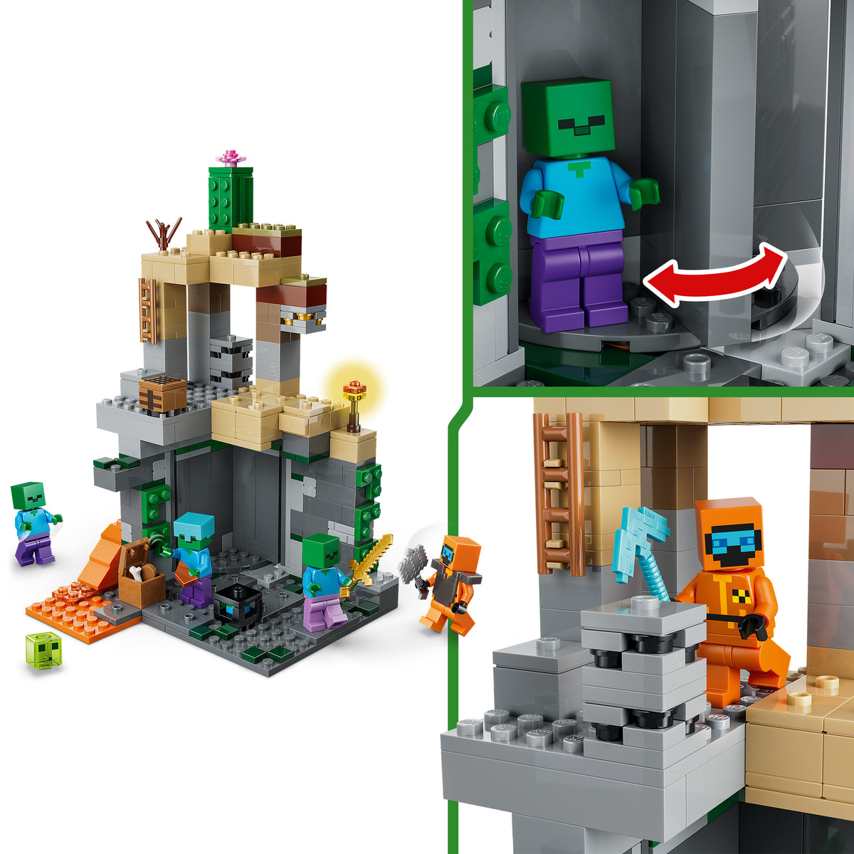 LEGO Minecraft 21587 Zombieverlies