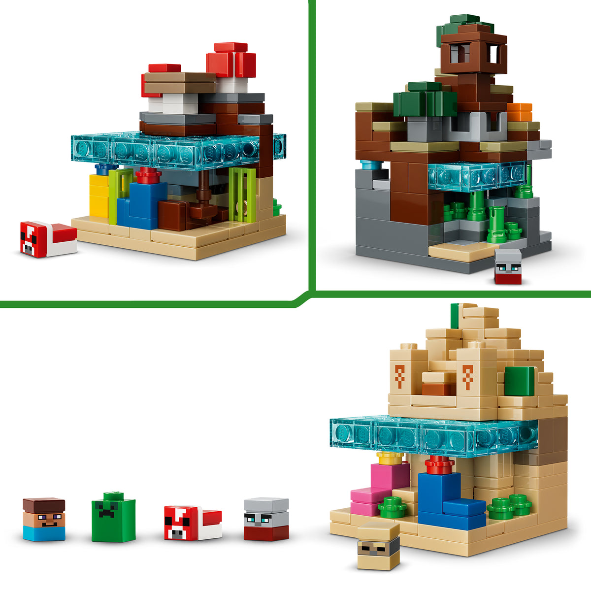 LEGO Minecraft 21589 Mini-Biome