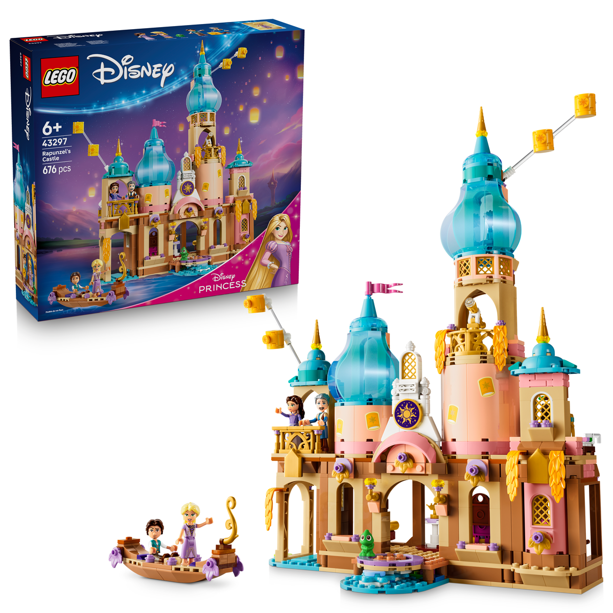 LEGO Disney Princess 43297 Rapunzels Schloss