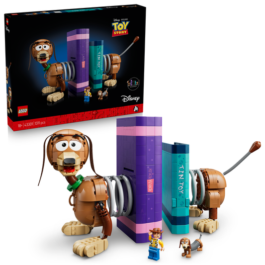 LEGO Disney und Pixar 43301 Toy Story: Slinky-Buchstützen