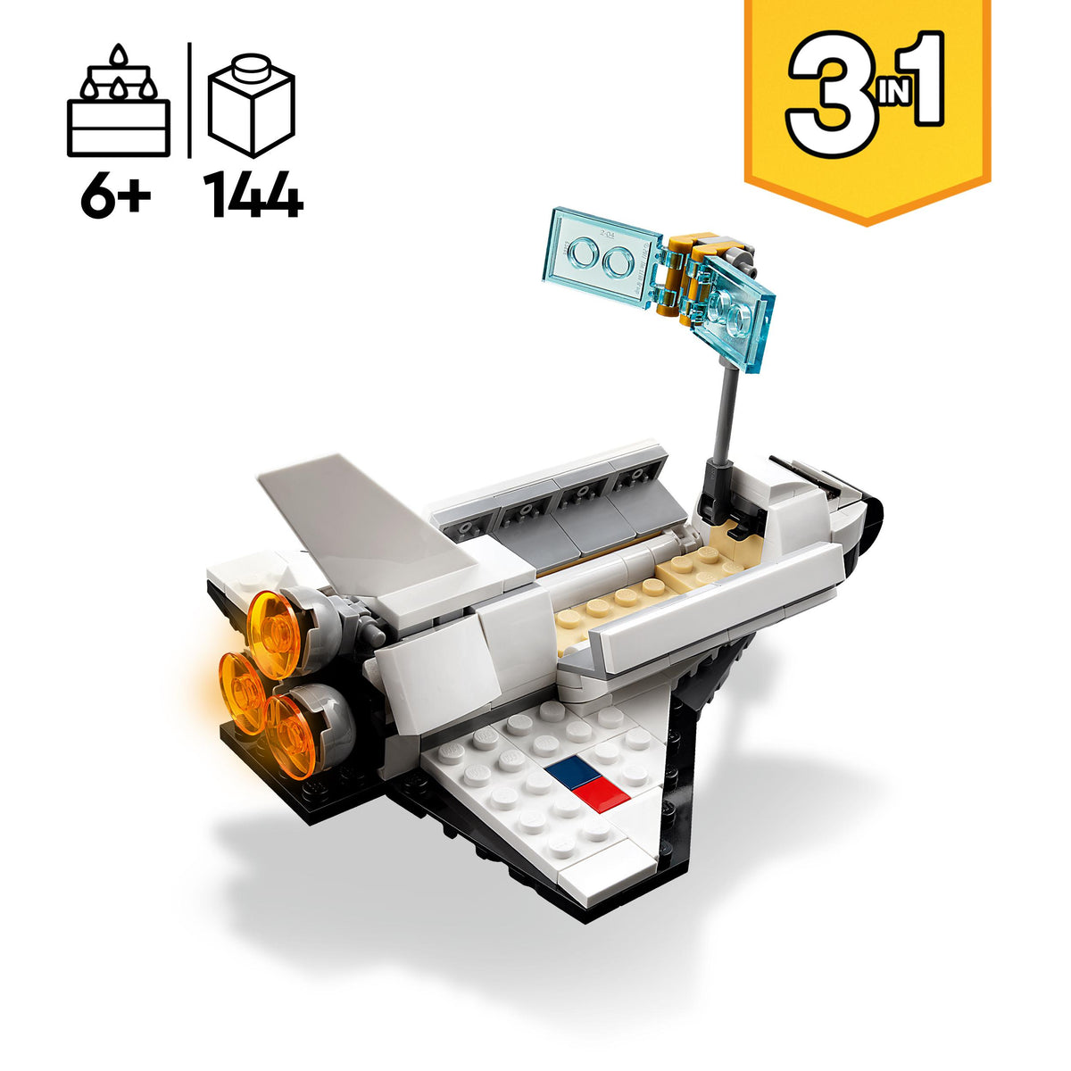 LEGO Creator 31134 Spaceshuttle und Raumschiff