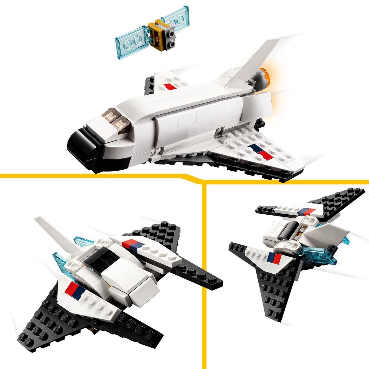 LEGO Creator 31134 Spaceshuttle und Raumschiff