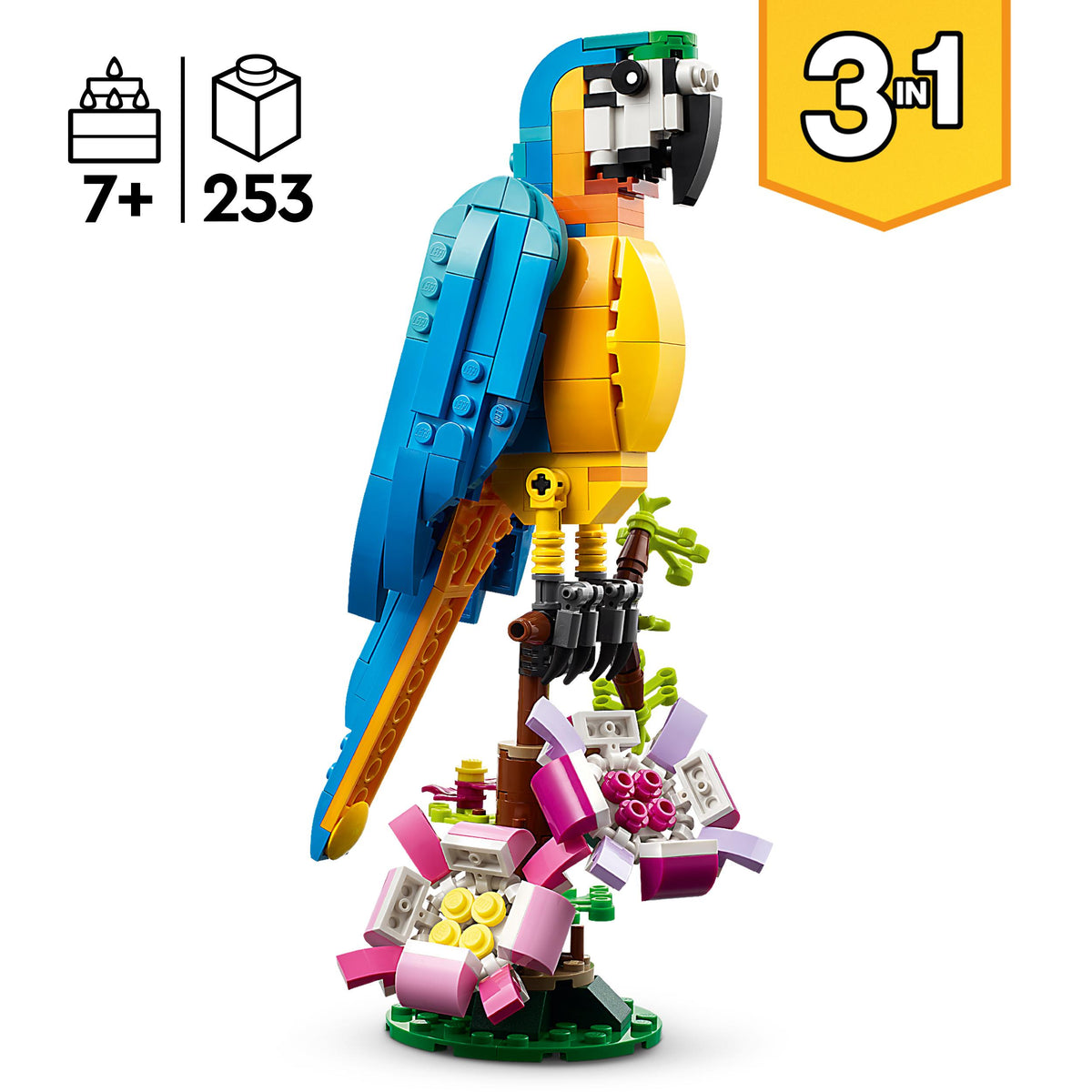 LEGO Creator 31136 Exotischer Papagei