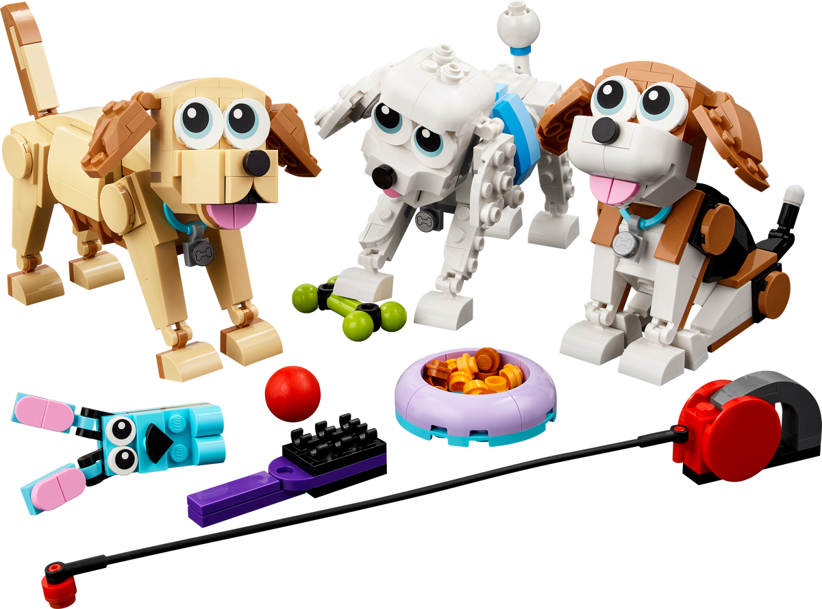 LEGO Creator 31137 Niedliche Hunde