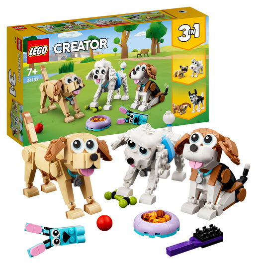 LEGO Creator 31137 Niedliche Hunde