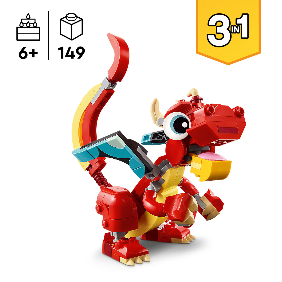 LEGO Creator 31145 Roter Drache