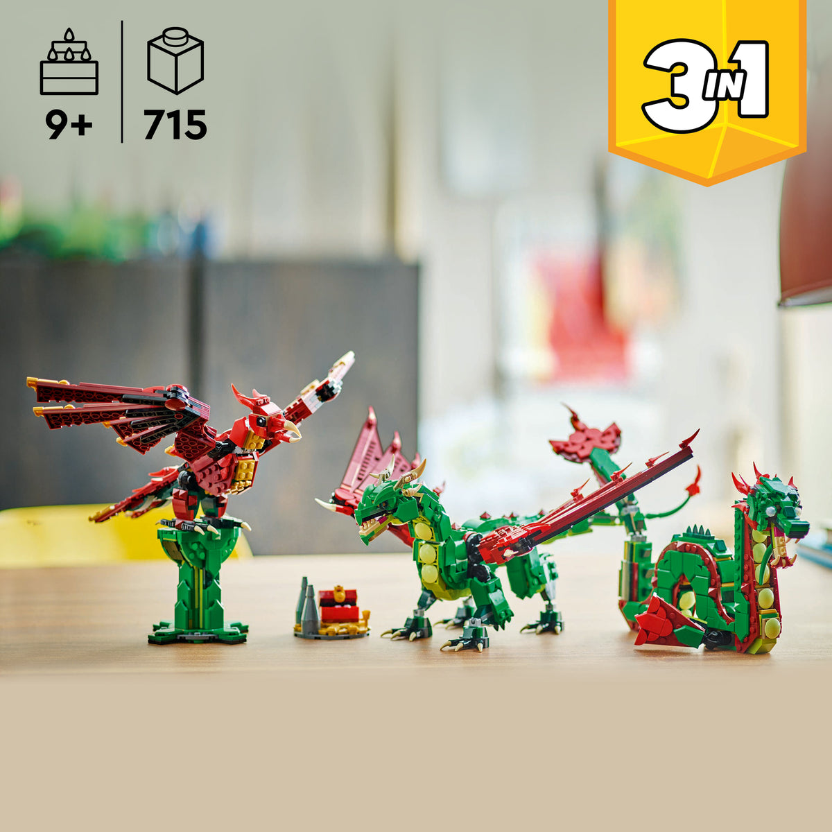 LEGO Creator 31161 Grüner Drache