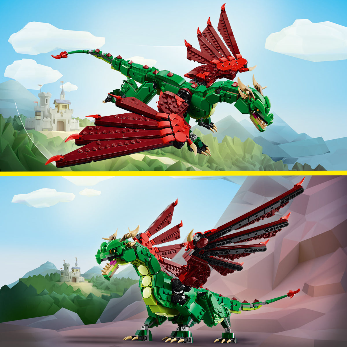 LEGO Creator 31161 Grüner Drache