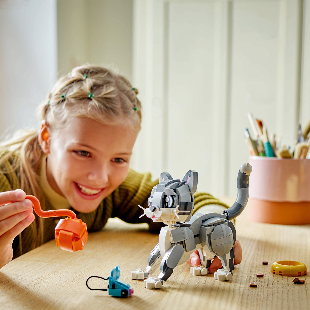 LEGO Creator 31163 3in1 Graue Katze
