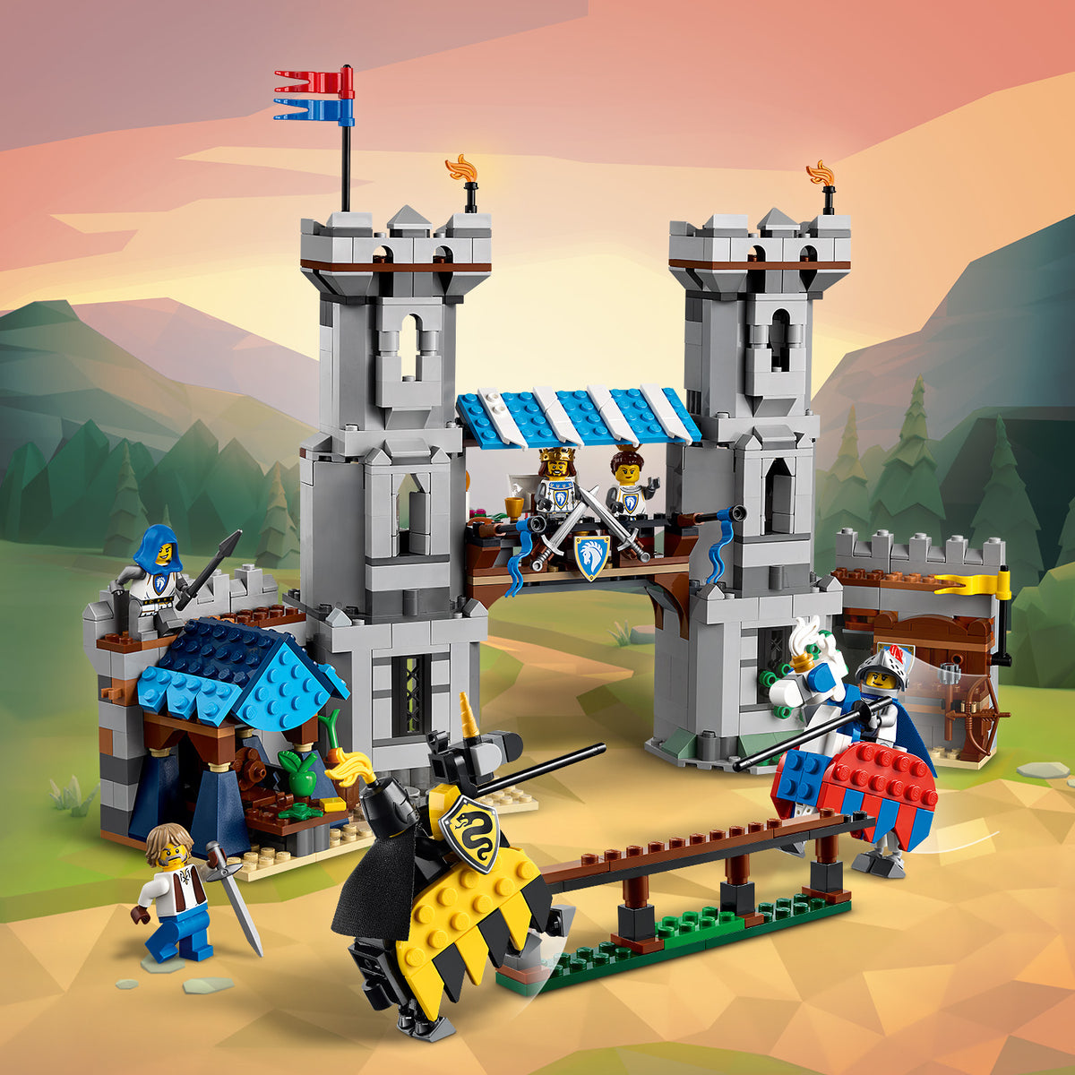 LEGO Creator 31168 Ritterburg im Mittelalter