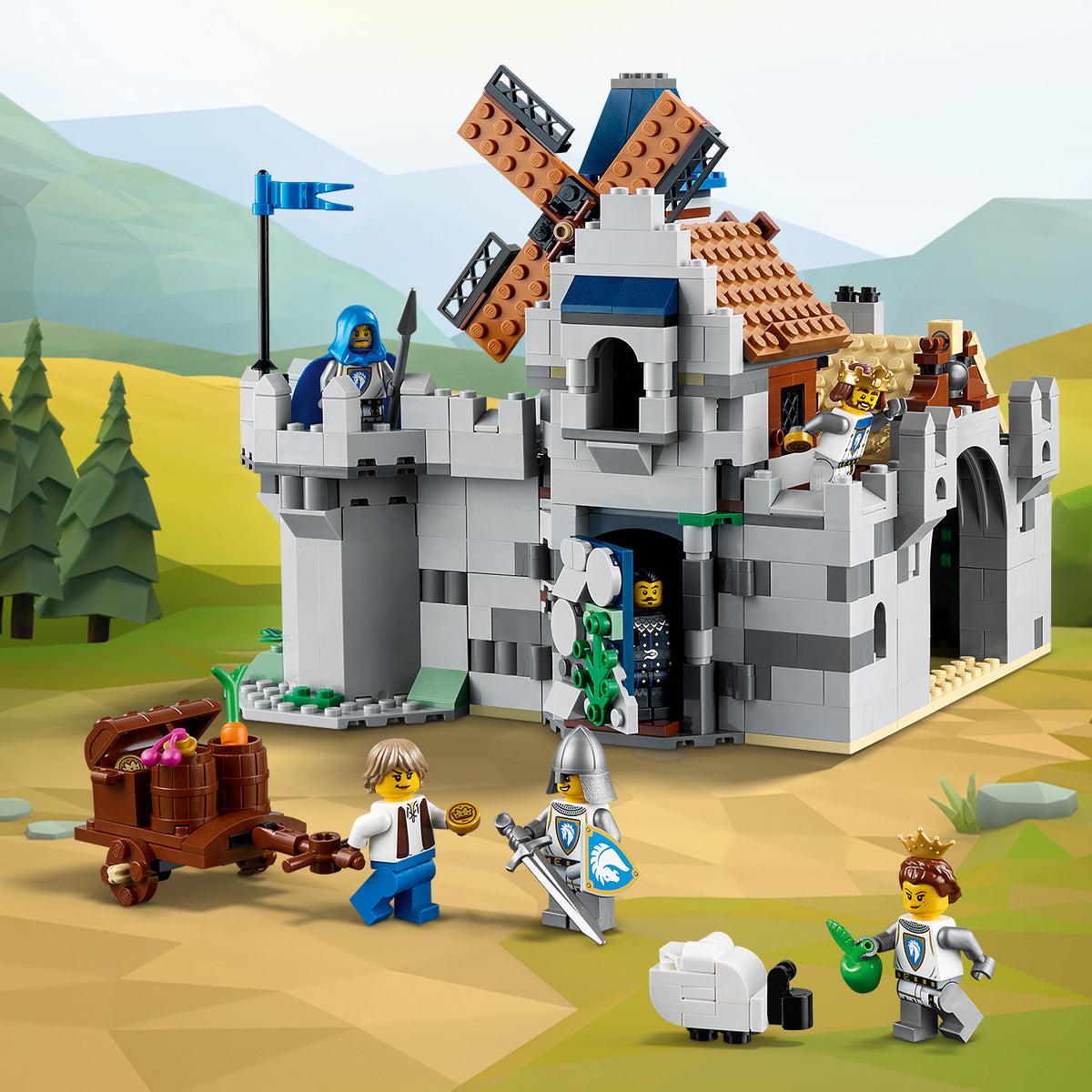 LEGO Creator 31168 Ritterburg im Mittelalter
