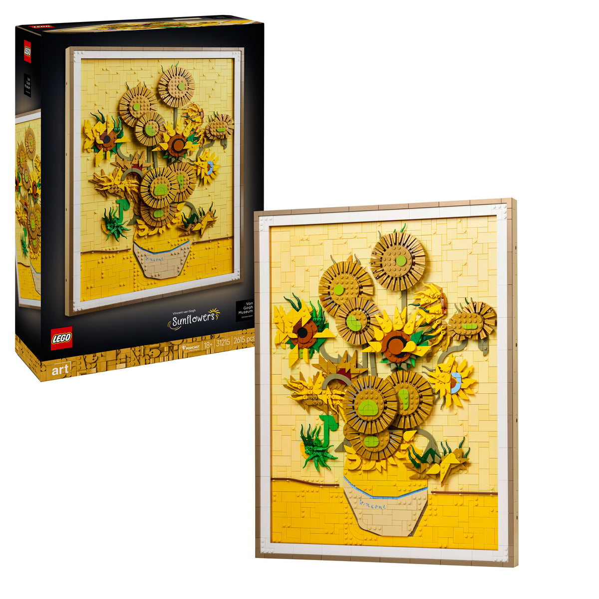 LEGO Art 31215 Vincent van Gogh – Sonnenblumen