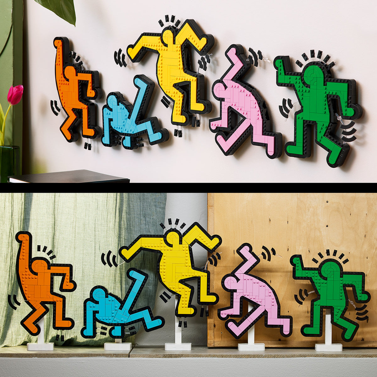 LEGO Art 31216 Keith Haring – Tanzende Figuren