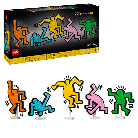 LEGO Art 31216 Keith Haring – Tanzende Figuren