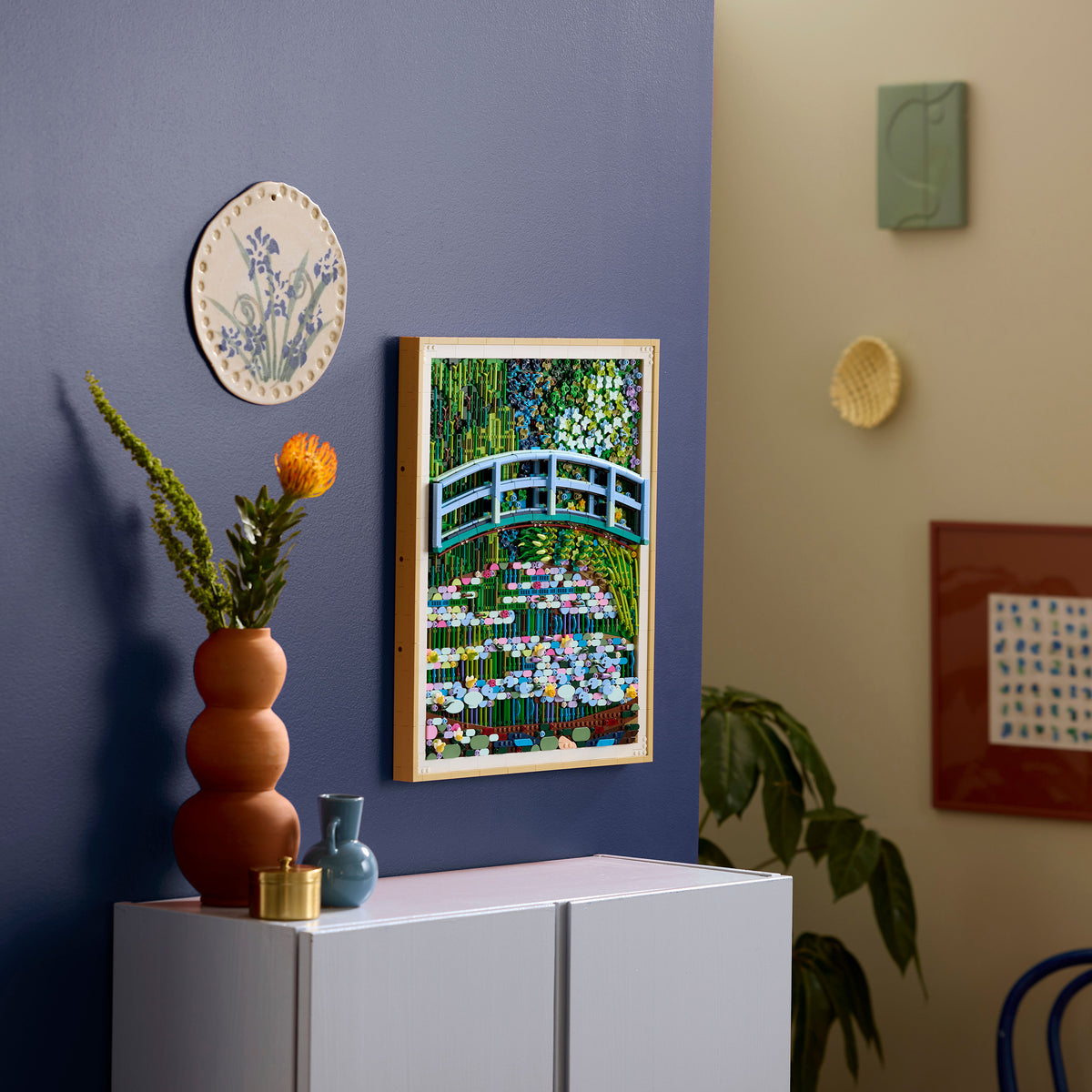 LEGO Art 31220 Claude Monet – Brücke über einen Seerosenteich