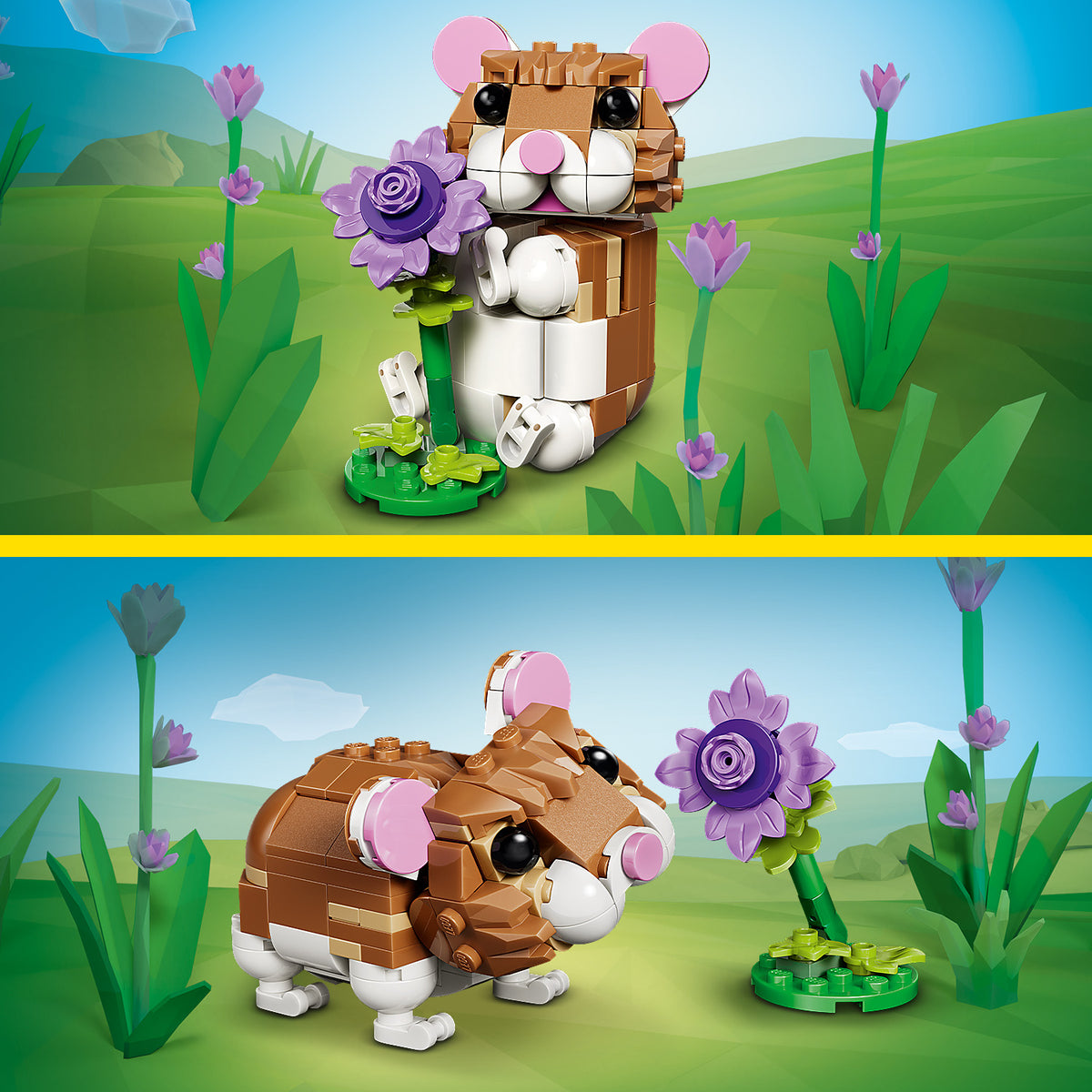 LEGO Creator 31376 Niedlicher Hamster mit Blume