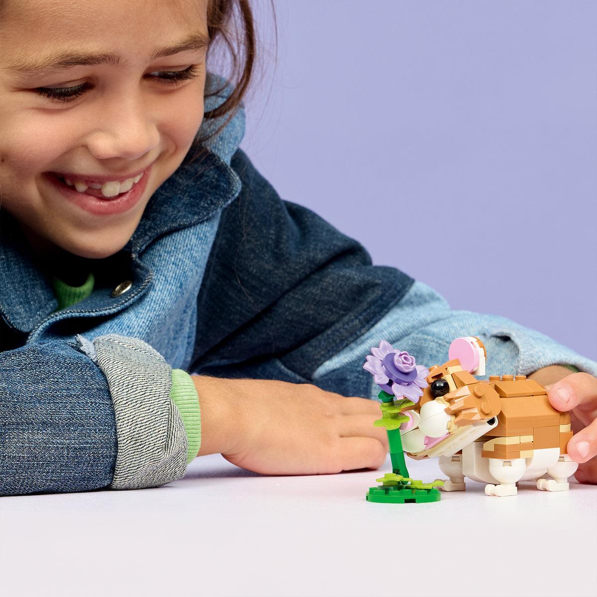 LEGO Creator 31376 Niedlicher Hamster mit Blume