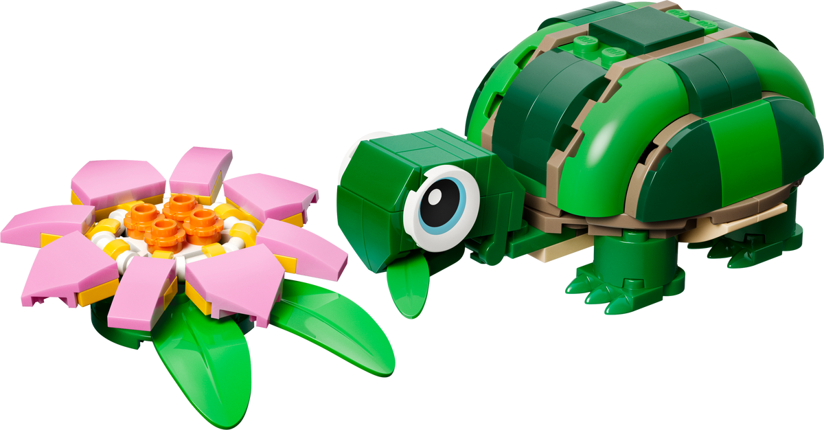 LEGO Creator 31377 Schildkröte mit Seerose