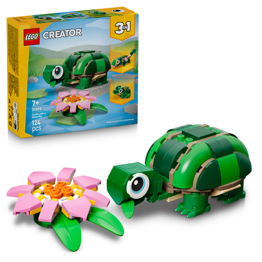 LEGO Creator 31377 Schildkröte mit Seerose