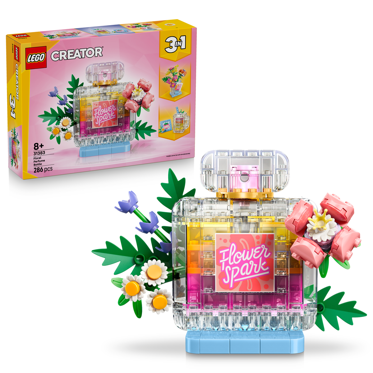 LEGO Creator 31383 Parfümflasche mit Blumendeko