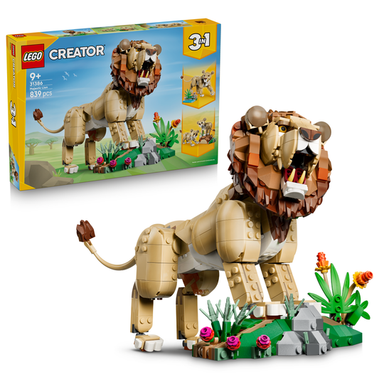 LEGO Creator 31386 Wilde Tiere: Majestätischer Löwe