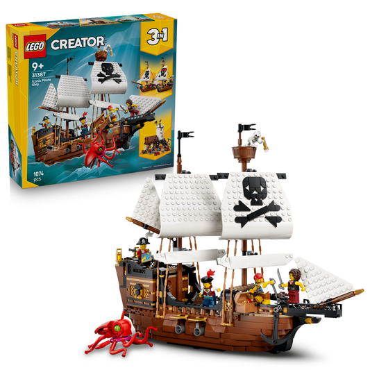 LEGO Creator 31387 Legendäres Piratenschiff