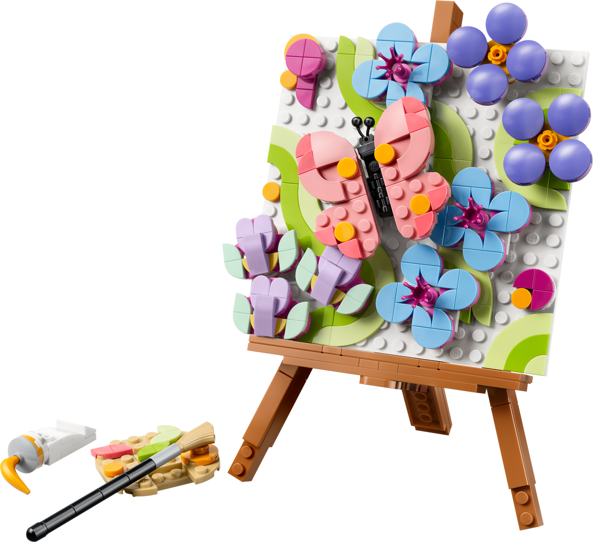 LEGO Creator 31390 Deko-Blumengemälde