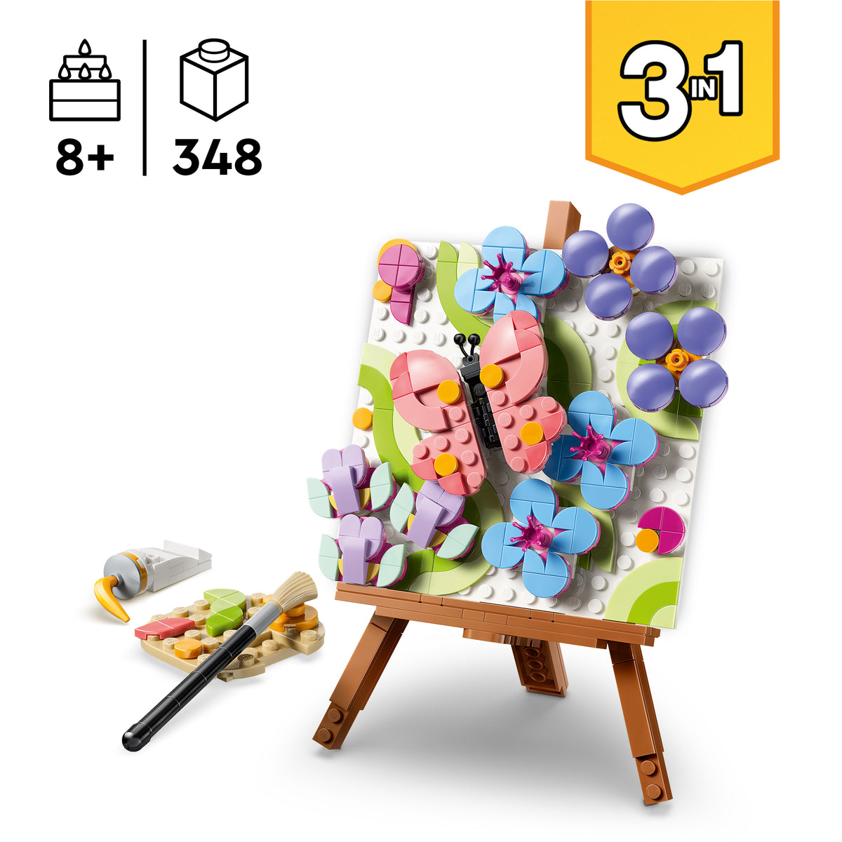 LEGO Creator 31390 Deko-Blumengemälde