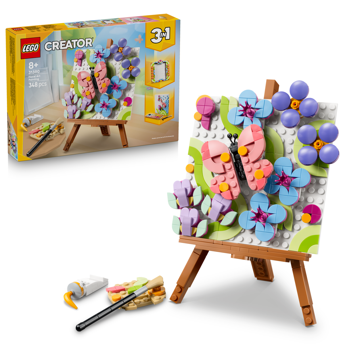 LEGO Creator 31390 Deko-Blumengemälde