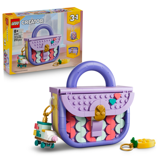 LEGO Creator 31391 Modische Tasche mit Staufach