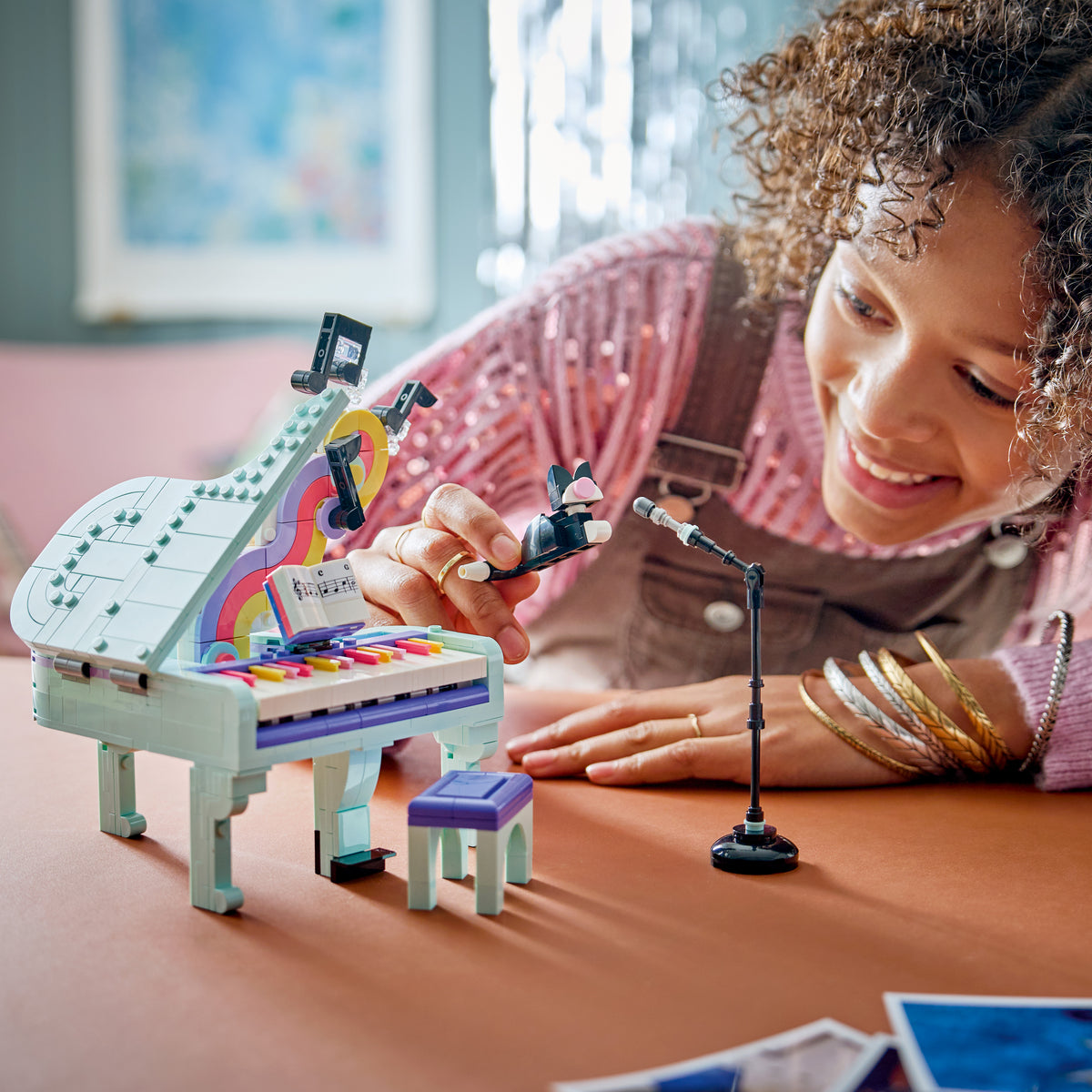LEGO Creator 31392 Deko-Klavier mit Katze