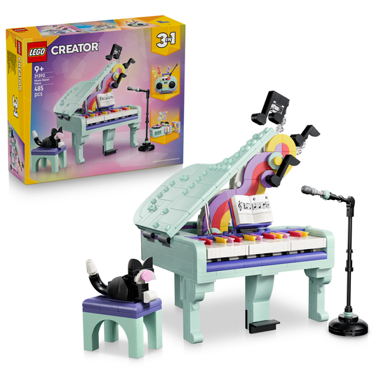 LEGO Creator 31392 Deko-Klavier mit Katze