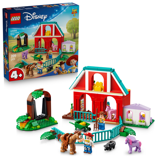 LEGO Disney und Pixar 43304 Toy Story 5 Blazes Pferderanch