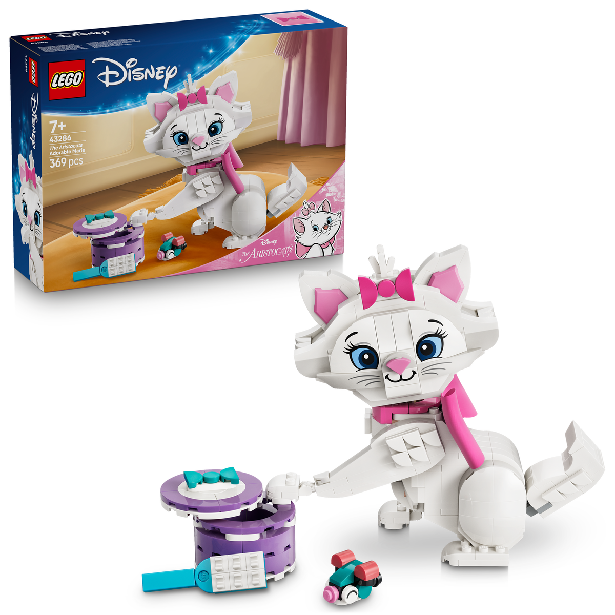 LEGO Disney 43286 Aristocats: Bezaubernde Marie
