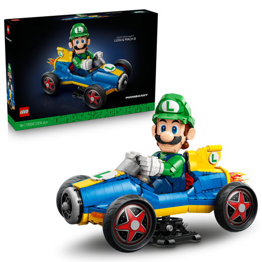 LEGO Super Mario 72050 Mario Kart: Luigi & Turboflitzer