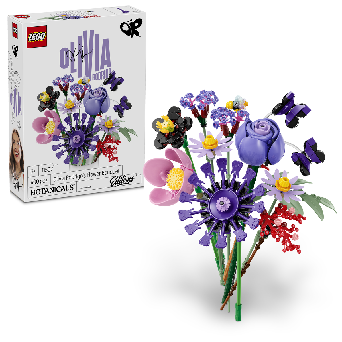 LEGO Botanicals & LEGO Editions 11507 Olivia Rodrigos Blumenstrauß