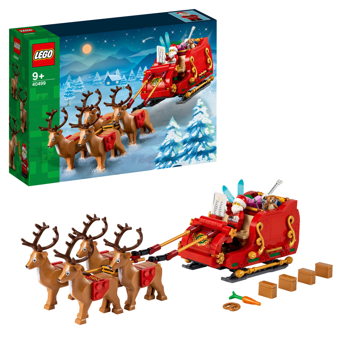 LEGO 40499 Schlitten des Weihnachtsmanns