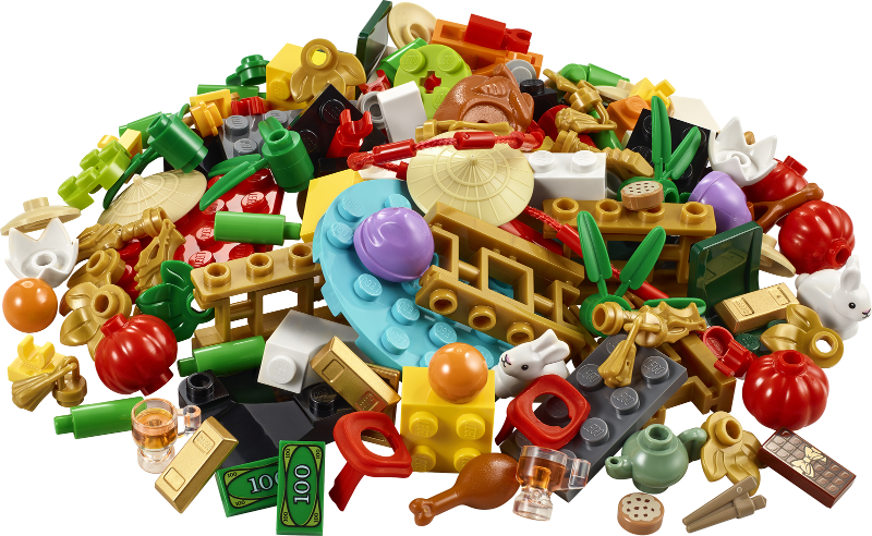 LEGO Polybag 40605 Mondneujahr – VIP-Ergänzungsset