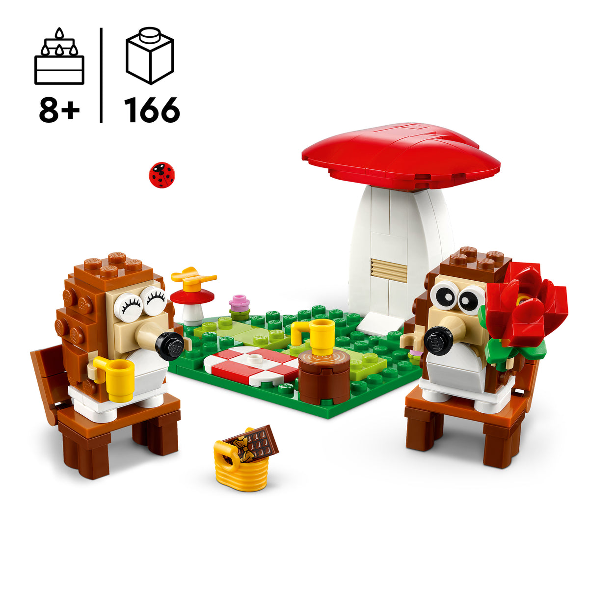 LEGO 40711 Igel und ihr Picknick-Date