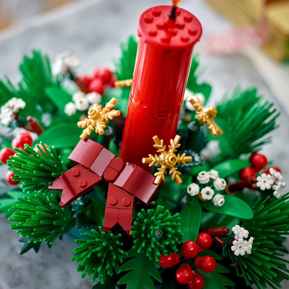 LEGO 40743 Weihnachtsgesteck