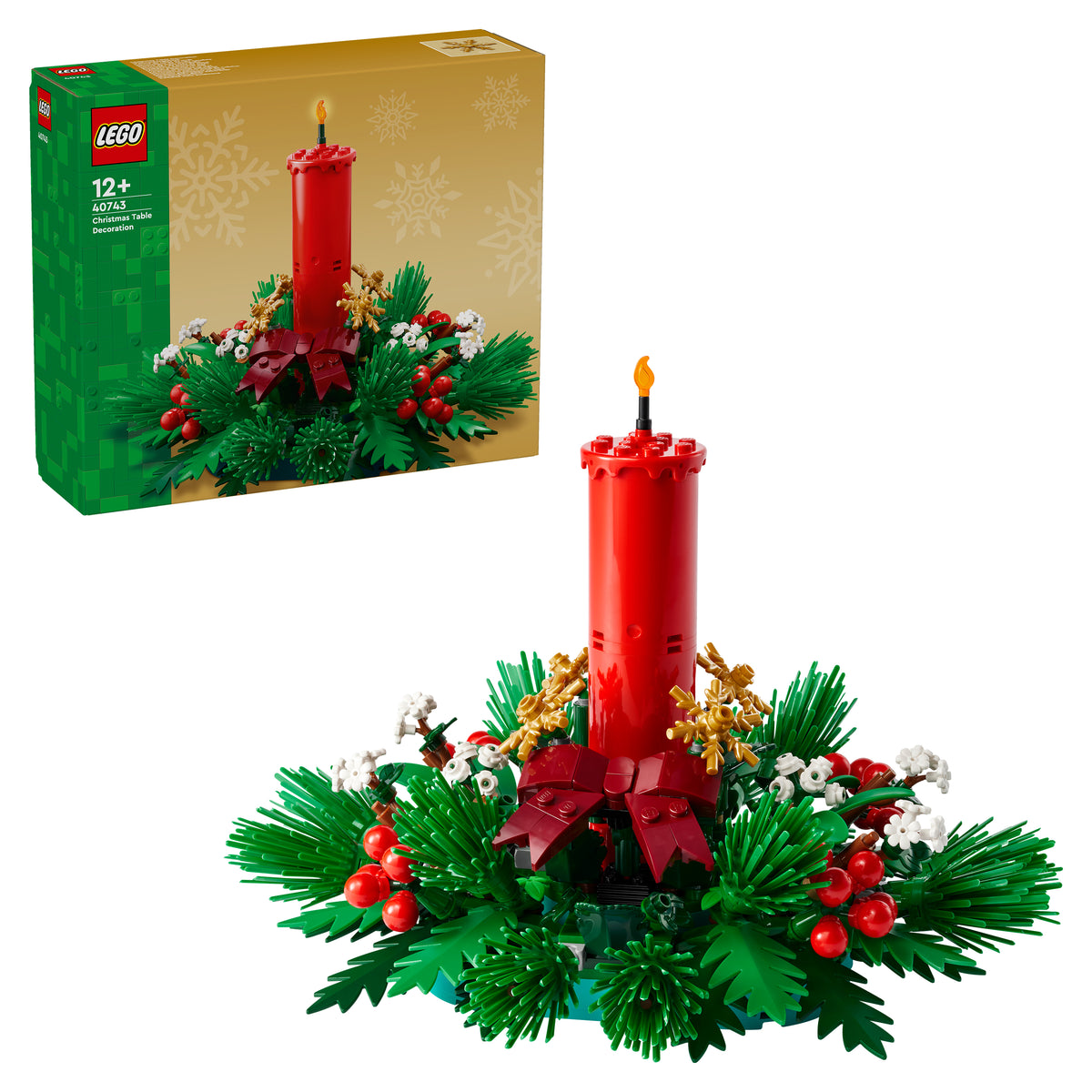 LEGO 40743 Weihnachtsgesteck